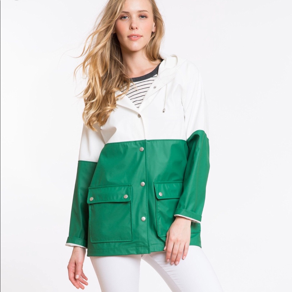 Marine Layer Colorblocked Rain Jacket